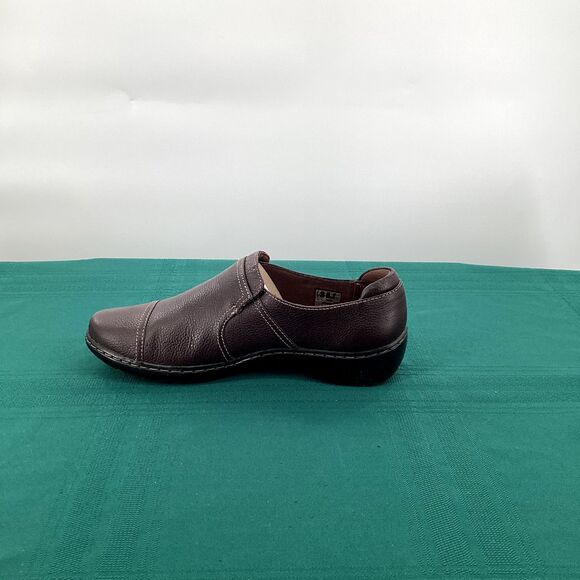 Clarks Women's Cora Poppy Dark Brown Tumbled 26156819, Size 9 US - Picture 6 of 12